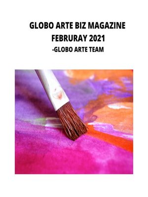 cover image of globo arte Biz magazine februrary 2021